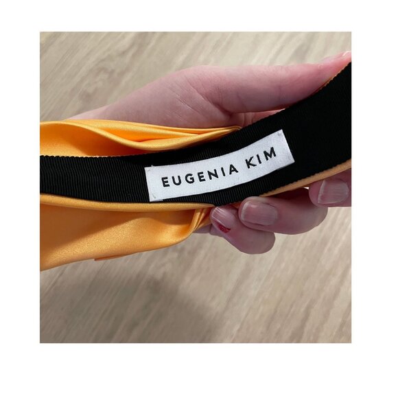 NWOT Eugenia Kim Bow Headband in Mustard Yellow main image 4